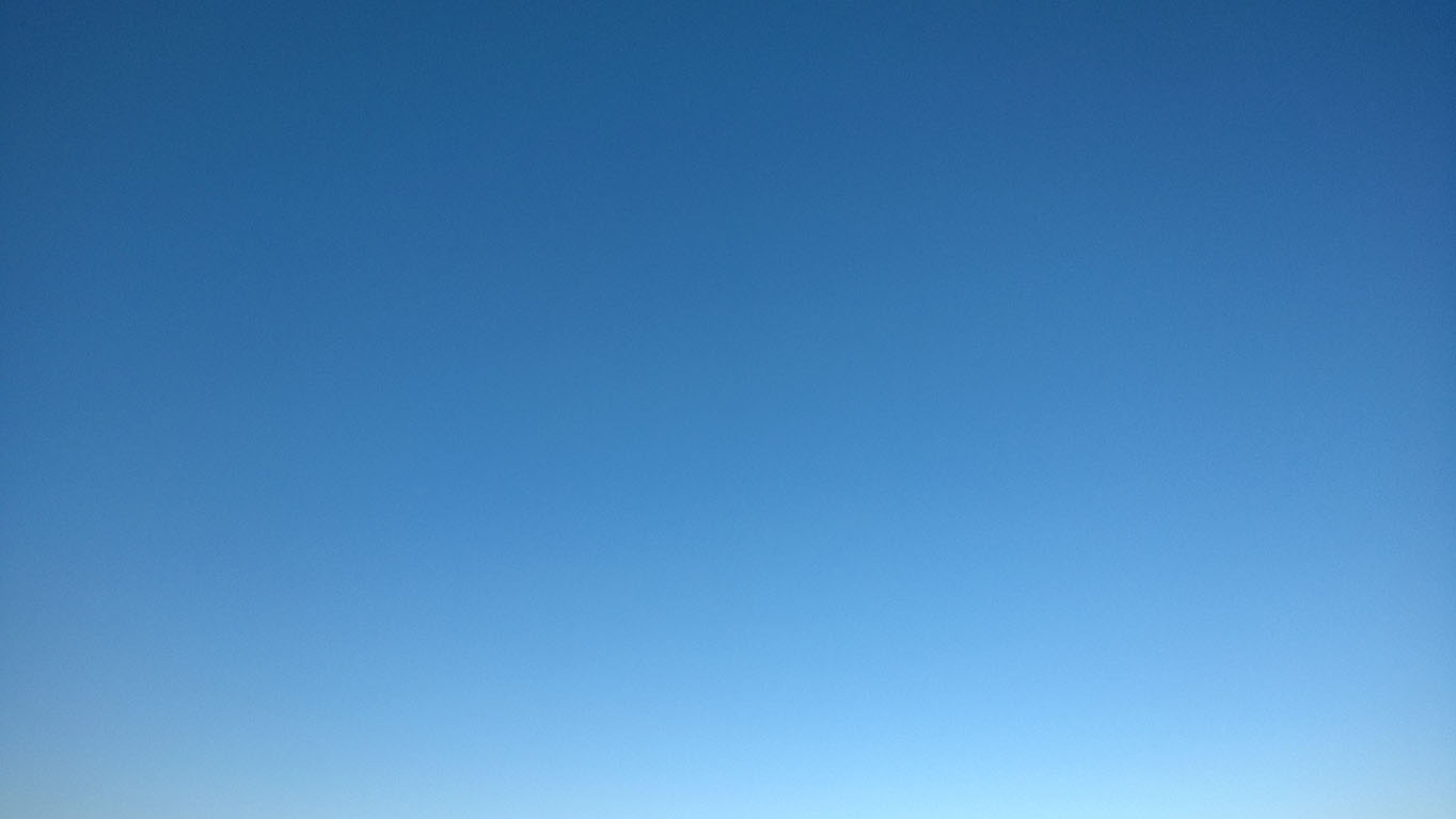 澄蓝的天